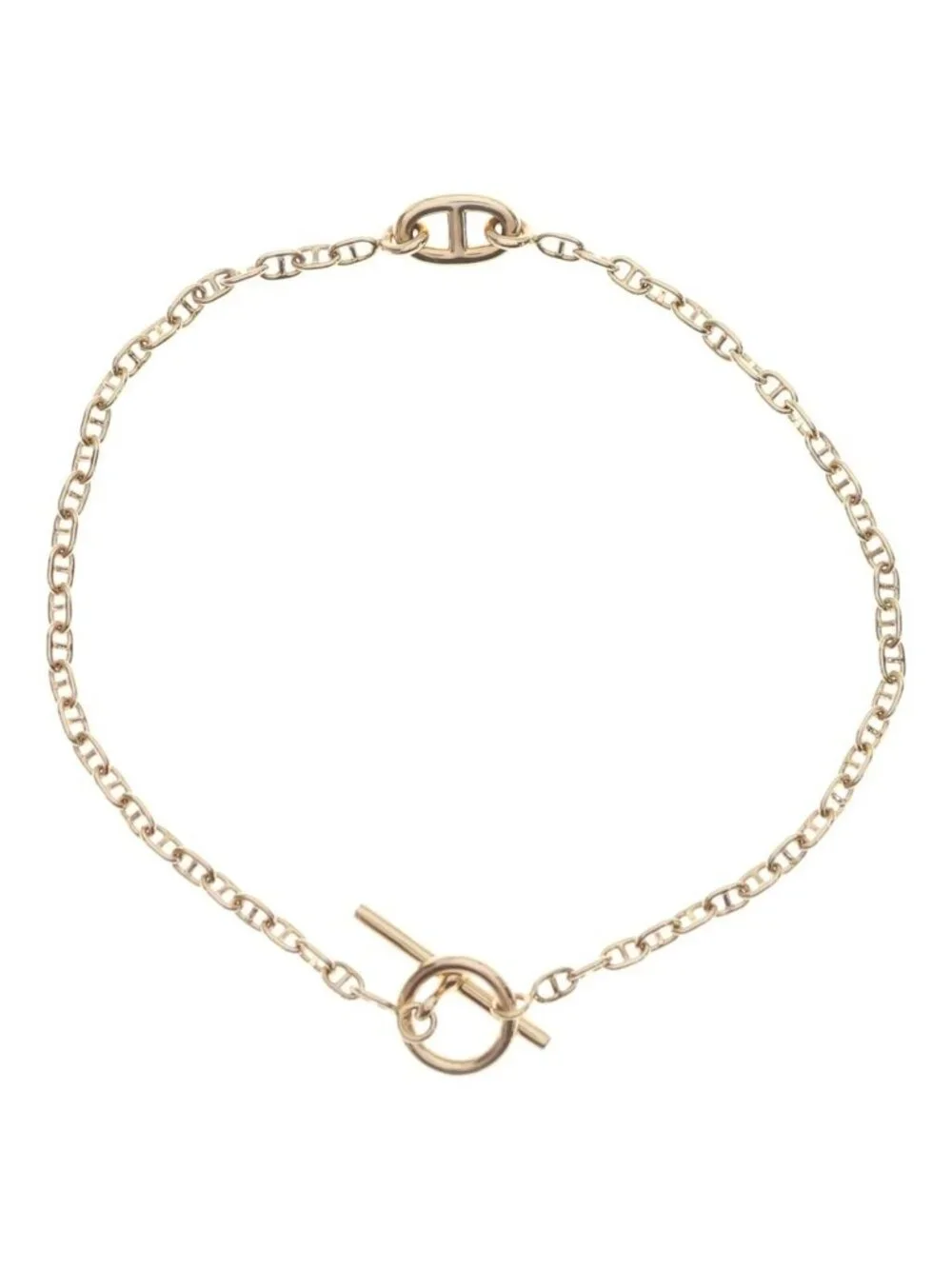 Hermes 18k Pink Gold Chaine D'ancre Farandole ST Bracelet